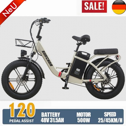 Bike fatbike pollici 750w - e-bike,