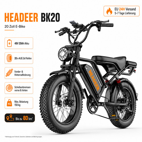Headeer bk20 bike pollici - bk20, 20