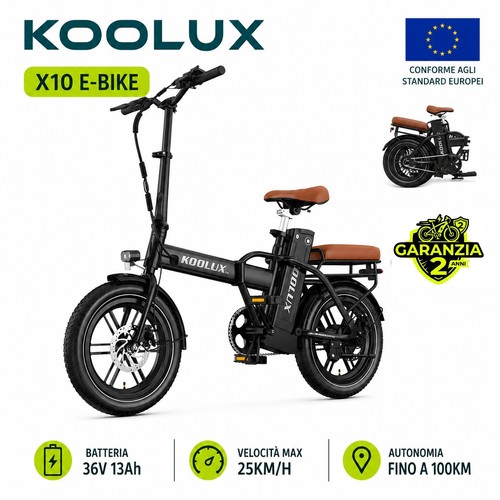 Koolux x10 bike pieghevole - x10,