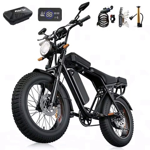 Fat bike elettrica 48v - elettrica, 20""4""