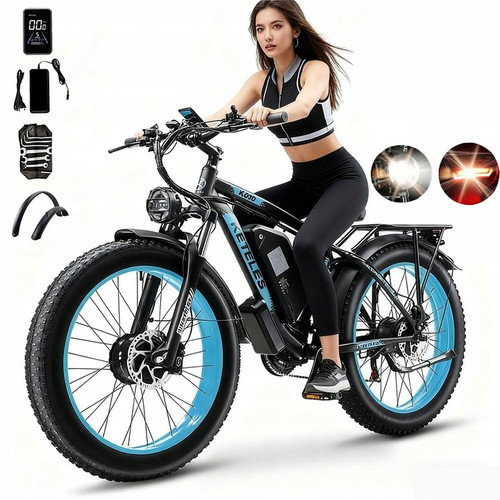 Doppio motore 2000w bicicletta - doppio,