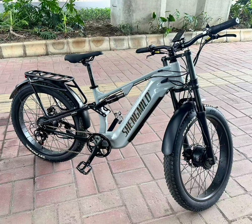 Bicicletta elettrica doppio