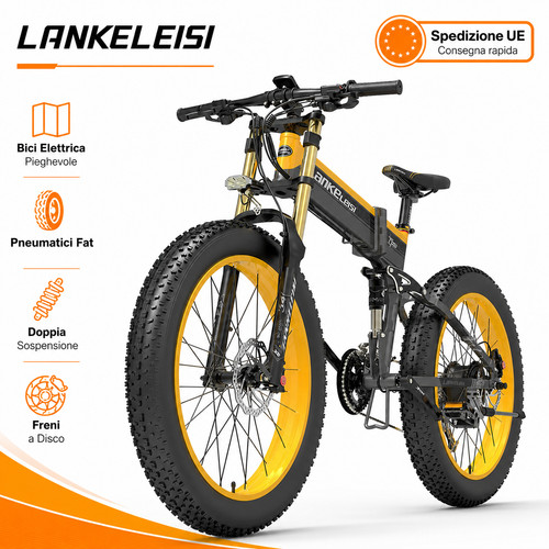 Fat bike elettrica - bike, 26''