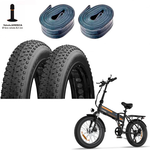 Kit pneumatici camere 20 - 2,