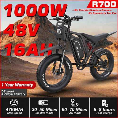 Bluvall bici elettrica 1000w - bluvall,