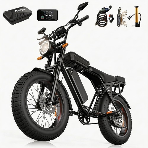 Fat tire bici elettrica - fat,